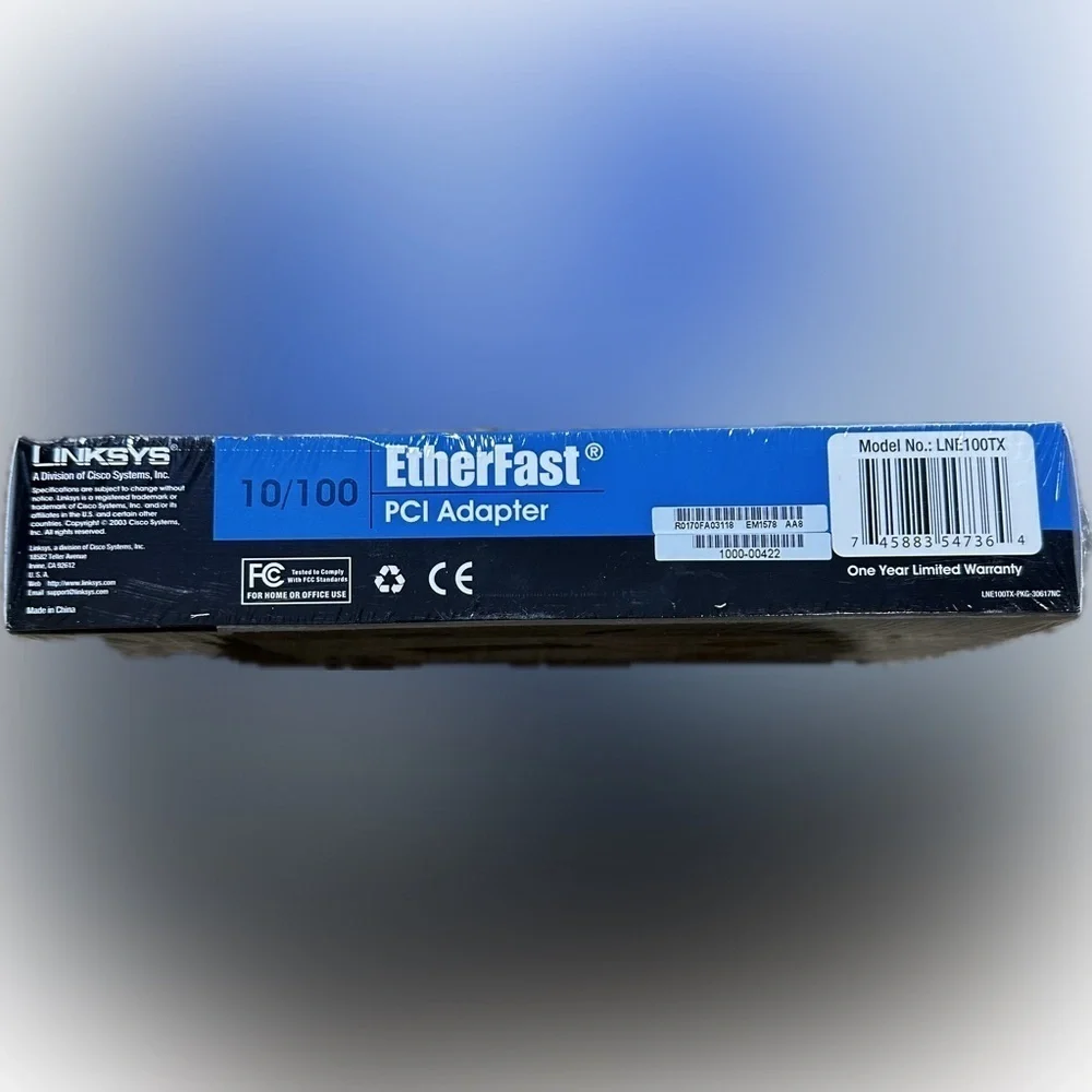 Linksys EtherFast PCI Adapter - New